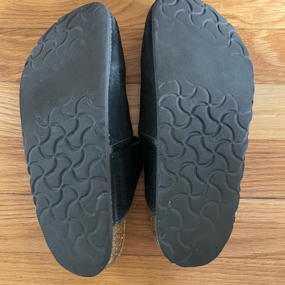 Birkenstock Rosemead Black Suede Mary Jane Clogs, size 36 - Picture 5 of 6